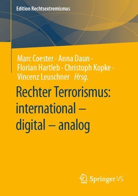 bokomslag Rechter Terrorismus: international - digital - analog