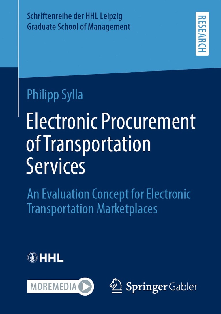 Philipp Sylla - Electronic Procurement of Transportation Services, Häftad