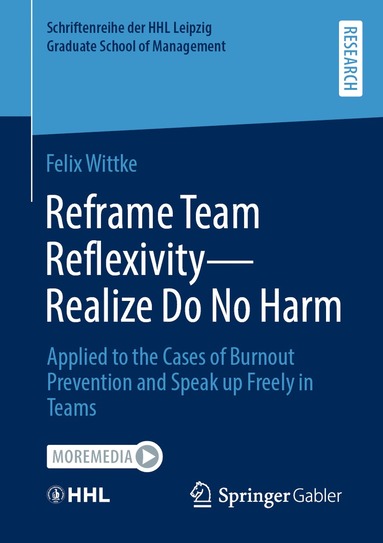 bokomslag Reframe Team Reflexivity - Realize Do No Harm