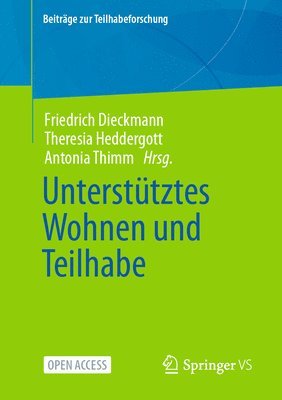 bokomslag Untersttztes Wohnen und Teilhabe