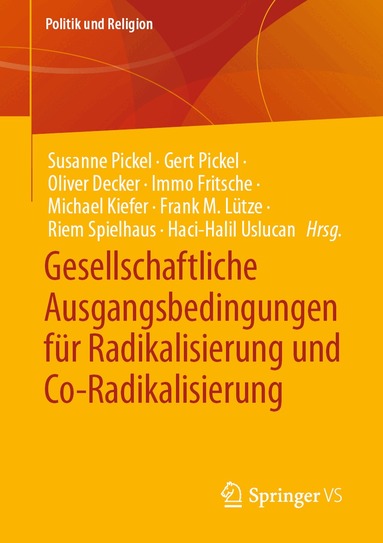 Susanne Pickel, Gert Pickel, Oliver Decker, Immo Fritsche, Michael Kiefer, Frank M. Lütze, Riem Spielhaus, Haci-Halil Uslucan - Gesellschaftliche Ausgangsbedingungen für Radikalisierung und Co-Radikalisierung, Häftad