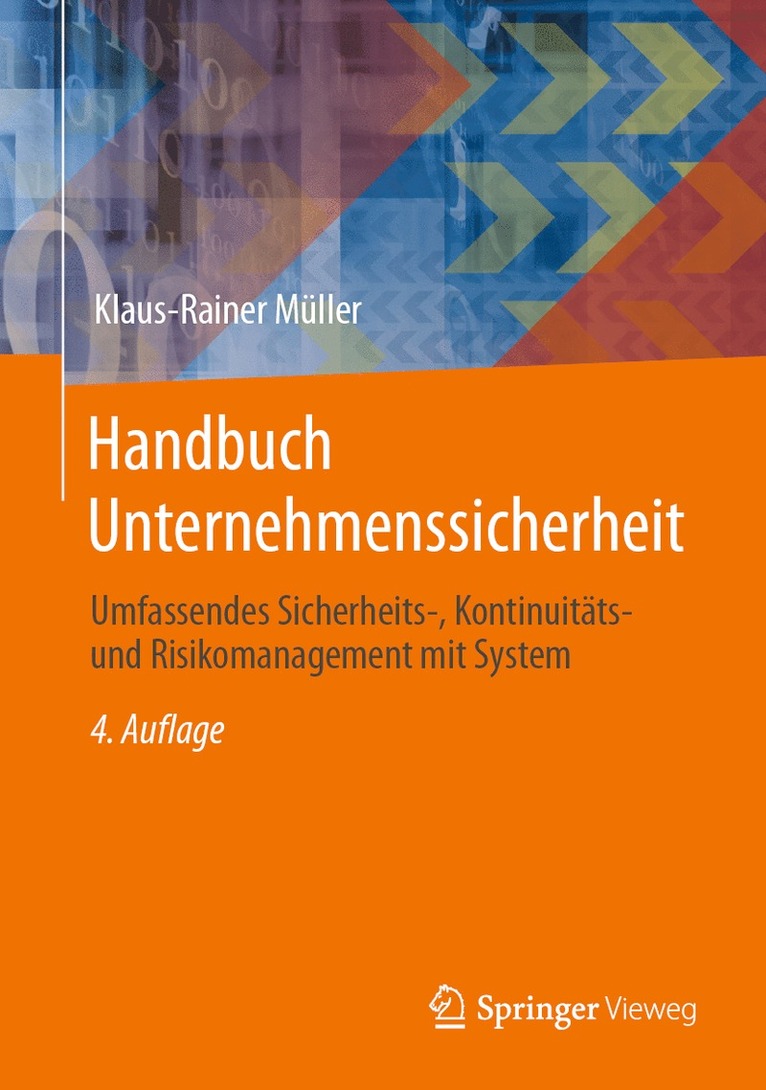 Klaus-Rainer Müller - Handbuch Unternehmenssicherheit, Inbunden