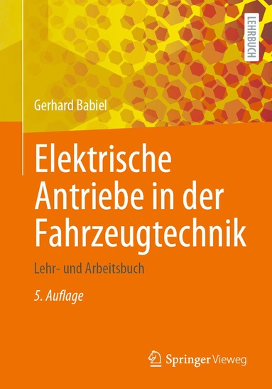 bokomslag Elektrische Antriebe in der Fahrzeugtechnik