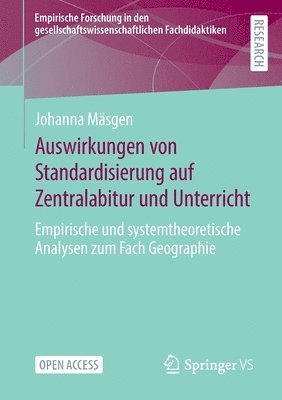 Auswirkungen von Standardisierung auf Zentralabitur und Unterricht 1