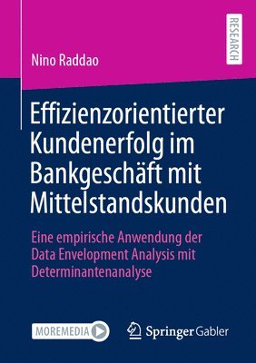 bokomslag Effizienzorientierter Kundenerfolg im Bankgeschft mit Mittelstandskunden