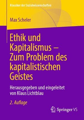bokomslag Ethik und Kapitalismus  Zum Problem des kapitalistischen Geistes