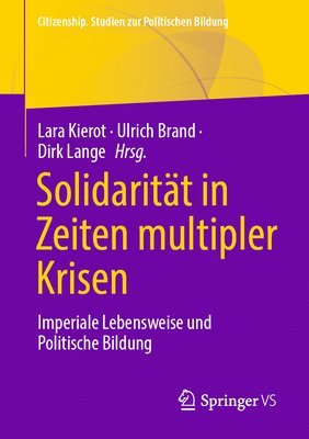 bokomslag Solidaritt in Zeiten multipler Krisen