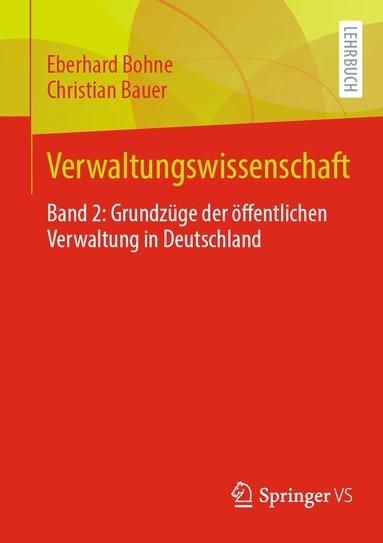 Eberhard Bohne, Christian Bauer - Verwaltungswissenschaft, Häftad