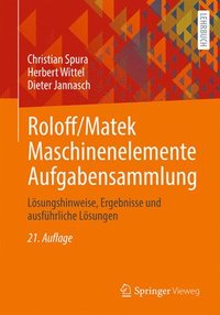 bokomslag Roloff/Matek Maschinenelemente Aufgabensammlung