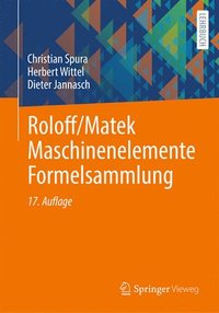 bokomslag Roloff/Matek Maschinenelemente Formelsammlung