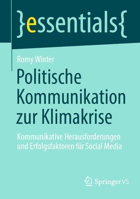 bokomslag Politische Kommunikation zur Klimakrise