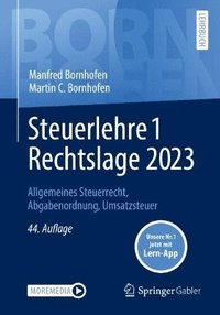bokomslag Steuerlehre 1 Rechtslage 2023