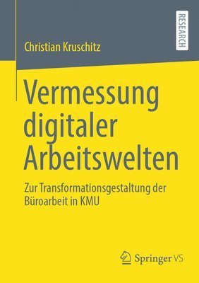 bokomslag Vermessung digitaler Arbeitswelten