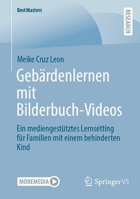 bokomslag Gebärdenlernen mit Bilderbuch-Videos