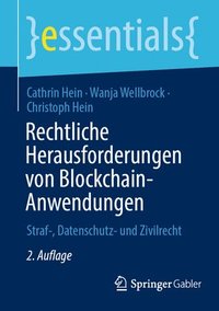 bokomslag Rechtliche Herausforderungen von Blockchain-Anwendungen