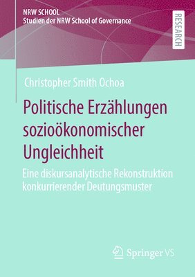 bokomslag Politische Erzhlungen soziokonomischer Ungleichheit