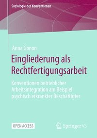 bokomslag Eingliederung als Rechtfertigungsarbeit