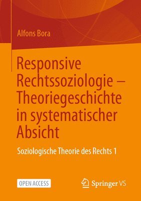 bokomslag Responsive Rechtssoziologie  Theoriegeschichte in systematischer Absicht