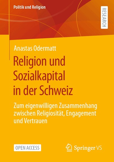 Anastas Odermatt - Religion und Sozialkapital in der Schweiz, Häftad