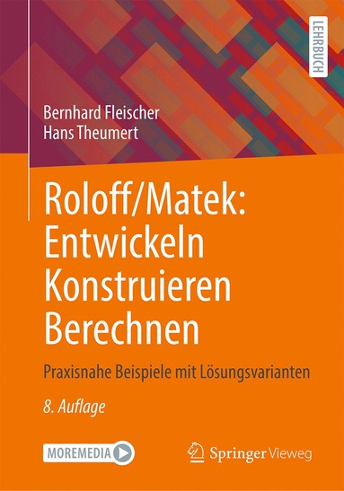 bokomslag Roloff/Matek: Entwickeln Konstruieren Berechnen