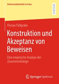 bokomslag Konstruktion und Akzeptanz von Beweisen