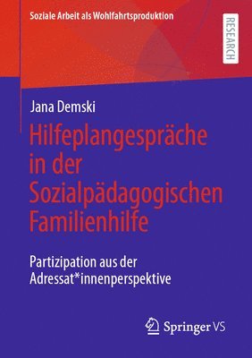 bokomslag Hilfeplangesprche in der Sozialpdagogischen Familienhilfe