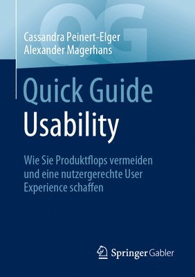 bokomslag Quick Guide Usability