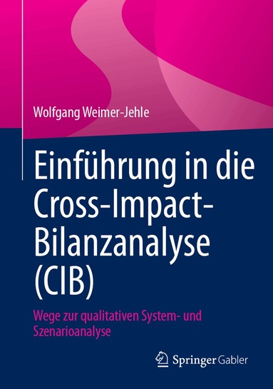 Wolfgang Weimer-Jehle - Einführung in die Cross-Impact-Bilanzanalyse (CIB), Inbunden
