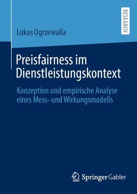 Preisfairness im Dienstleistungskontext 1