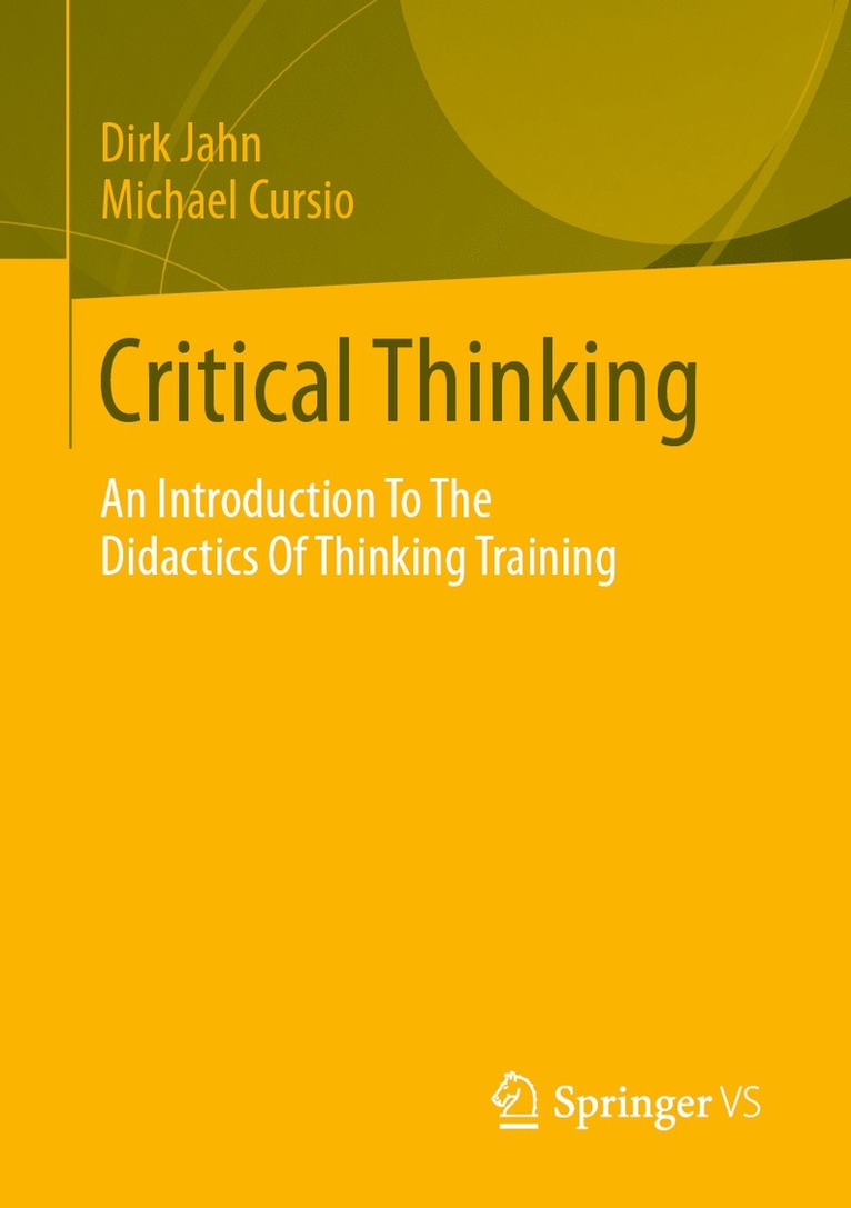 Dirk Jahn, Michael Cursio - Critical Thinking, Häftad