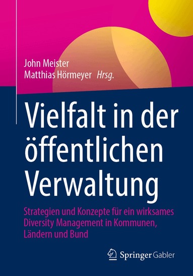 John Meister, Matthias Hörmeyer - Vielfalt in der öffentlichen Verwaltung, Häftad