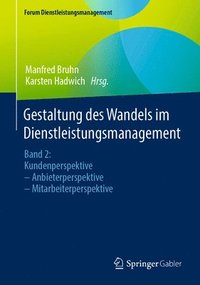 bokomslag Gestaltung des Wandels im Dienstleistungsmanagement