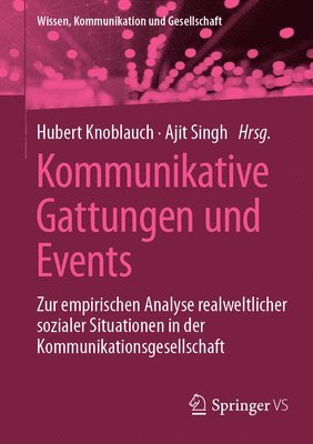 bokomslag Kommunikative Gattungen und Events