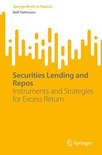 bokomslag Securities Lending and Repos