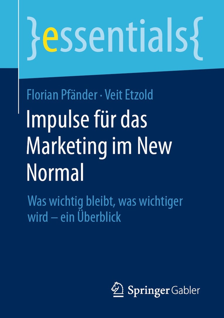 Florian Pfänder, Veit Etzold - Impulse für das Marketing im New Normal, Häftad