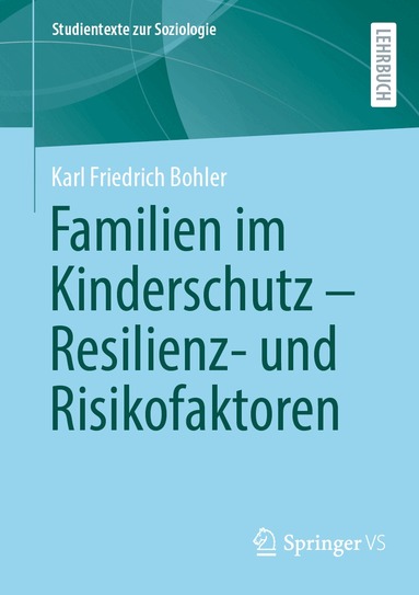 Karl Friedrich Bohler - Familien im Kinderschutz – Resilienz- und Risikofaktoren, Häftad