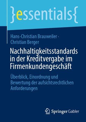 bokomslag Nachhaltigkeitsstandards in der Kreditvergabe im Firmenkundengeschäft