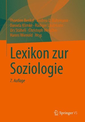 bokomslag Lexikon zur Soziologie