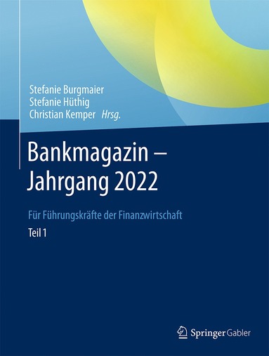 bokomslag Bankmagazin - Jahrgang 2022 -- Teil 1