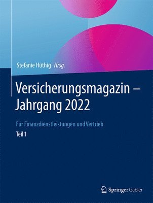 bokomslag Versicherungsmagazin  Jahrgang 2022  Teil 1