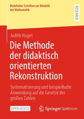 bokomslag Die Methode der didaktisch orientierten Rekonstruktion