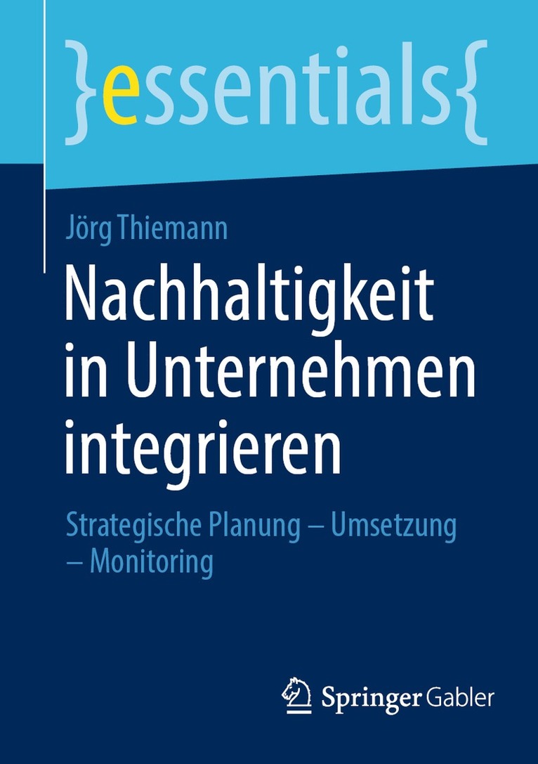 Jörg Thiemann - Nachhaltigkeit in Unternehmen integrieren, Häftad