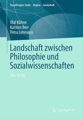 Landschaft zwischen Philosophie und Sozialwissenschaften 1