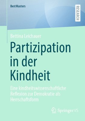 Bettina Leichauer - Partizipation in der Kindheit, Häftad