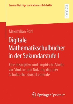 Maximilian Pohl - Digitale Mathematikschulbücher in der Sekundarstufe I, Häftad