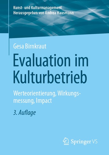Gesa Birnkraut - Evaluation im Kulturbetrieb, Häftad
