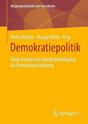 bokomslag Demokratiepolitik