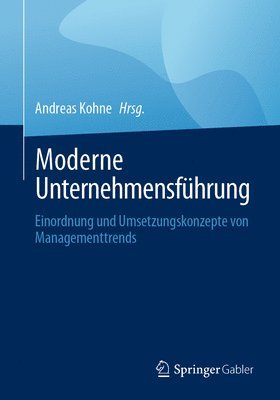 bokomslag Moderne Unternehmensfhrung