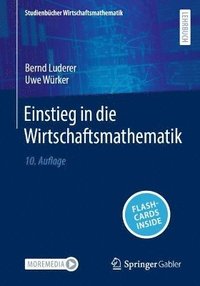 bokomslag Einstieg in Die Wirtschaftsmathematik