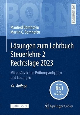 bokomslag Lösungen zum Lehrbuch Steuerlehre 2 Rechtslage 2023